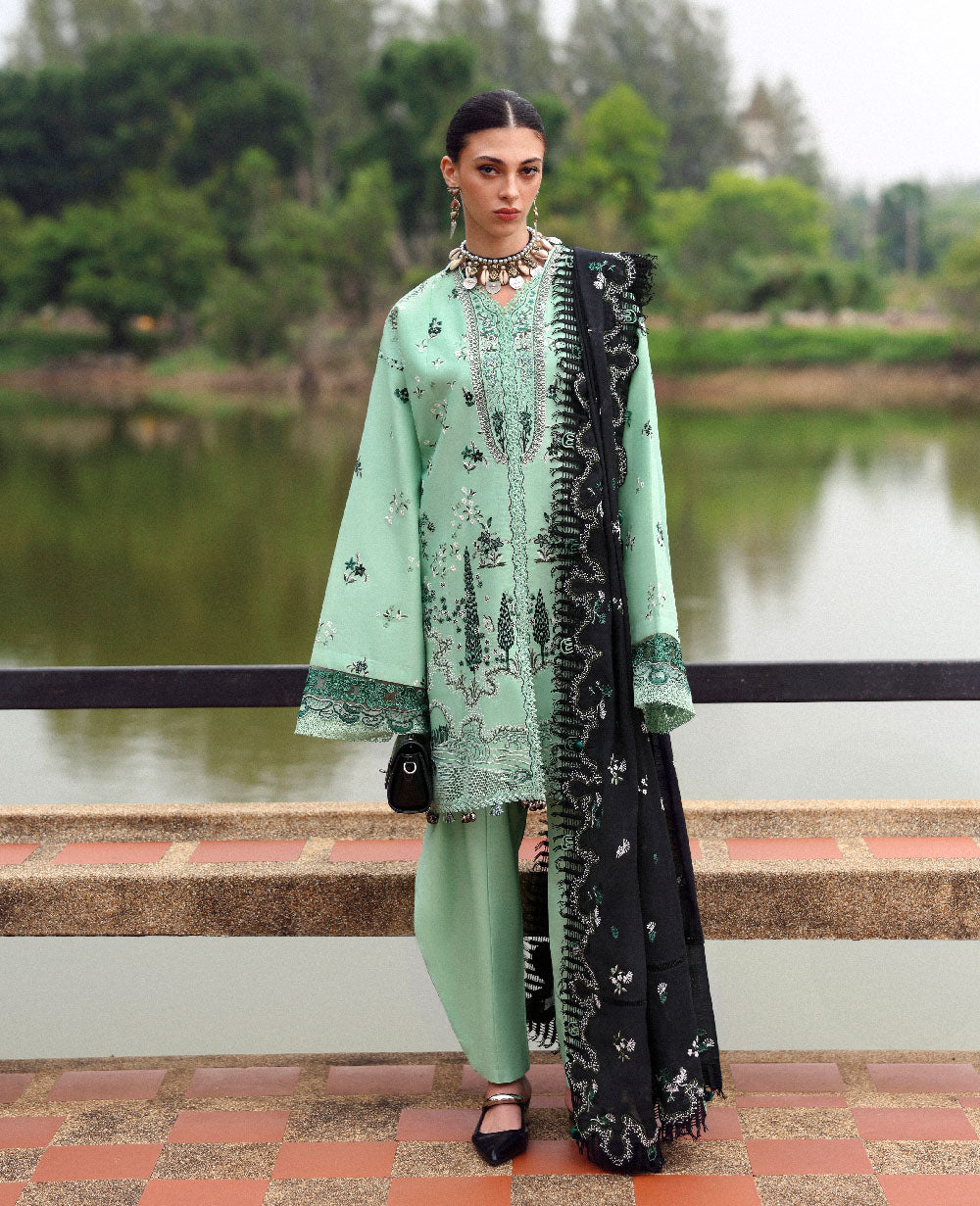 Republic | Lilas Luxury Unstitched Lawn '26 | Sereya