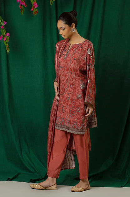 3 Piece - Embroidered - 8323