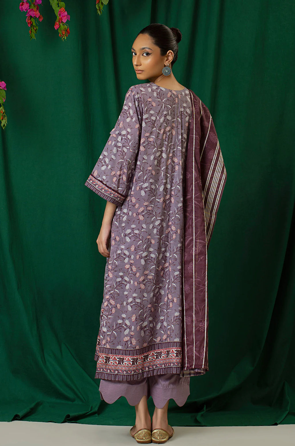 3 Piece - Embroidered - 8329