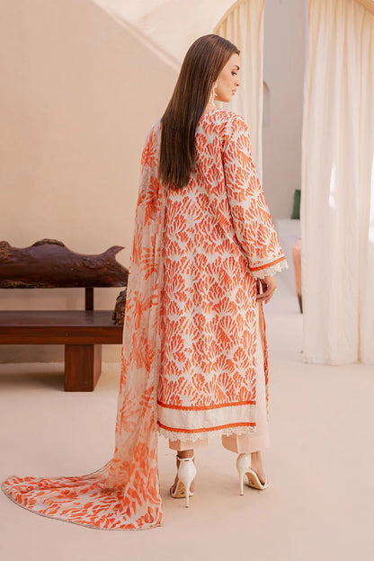 Rashid | Savoy Embroidered Lawn | 3732