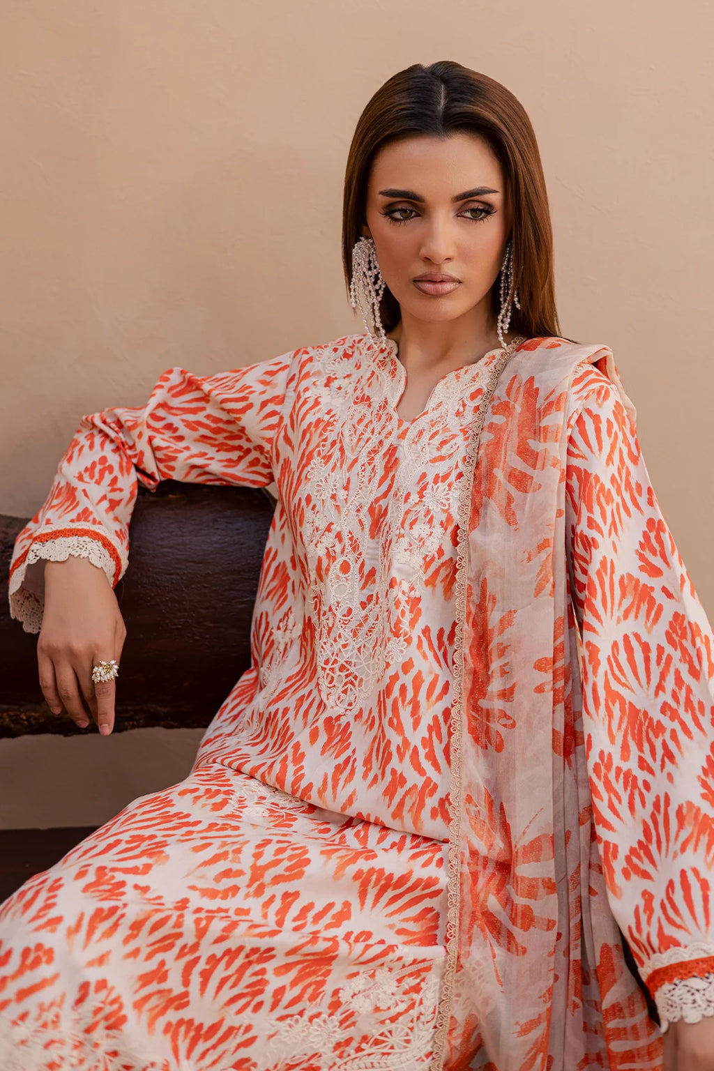 Rashid | Savoy Embroidered Lawn | 3732