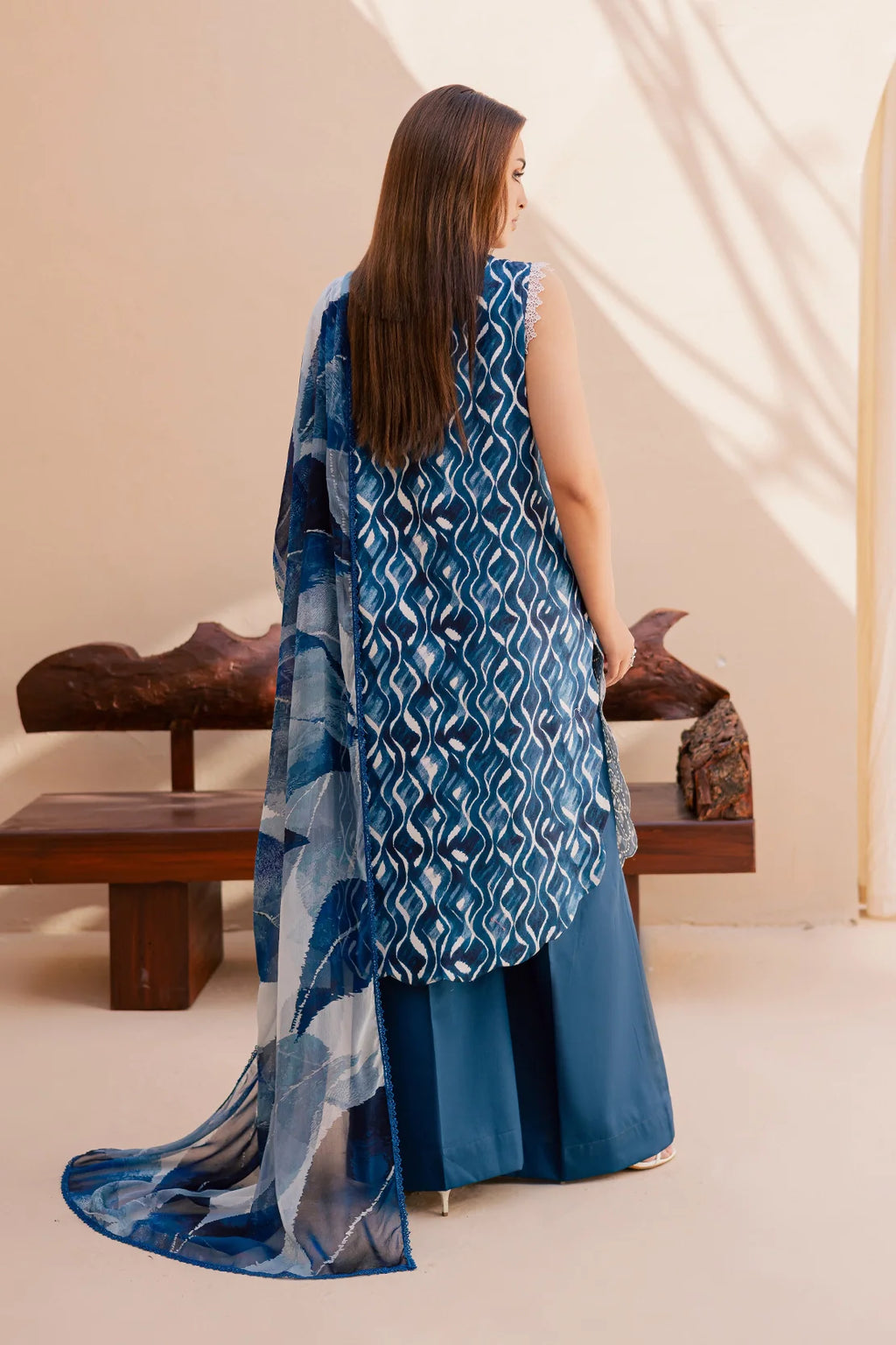 Rashid | Savoy Embroidered Lawn | 3734