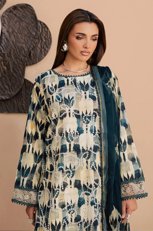 Rashid | Savoy Embroidered Lawn | 3738