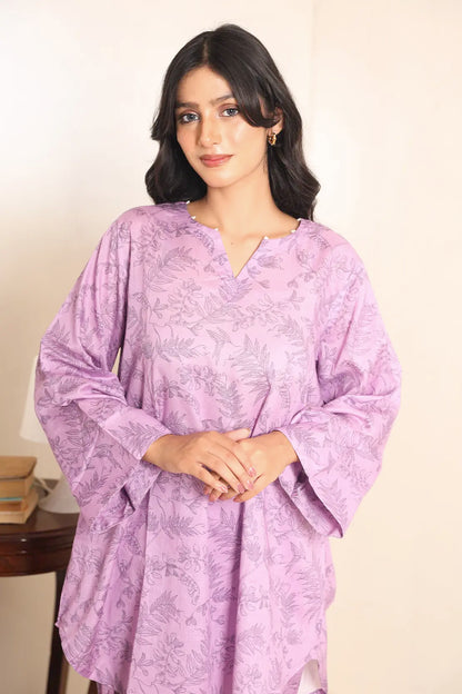 Stitched 2 Piece - Digitally Printed Lawn - 1005