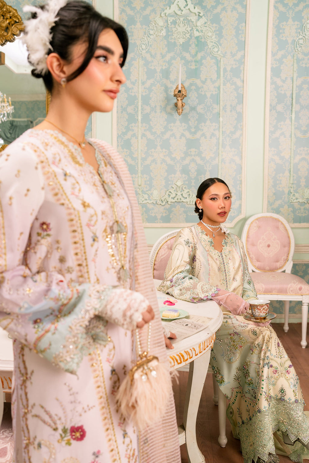 Qalamkar | Luxe Silk '26 | AZURE