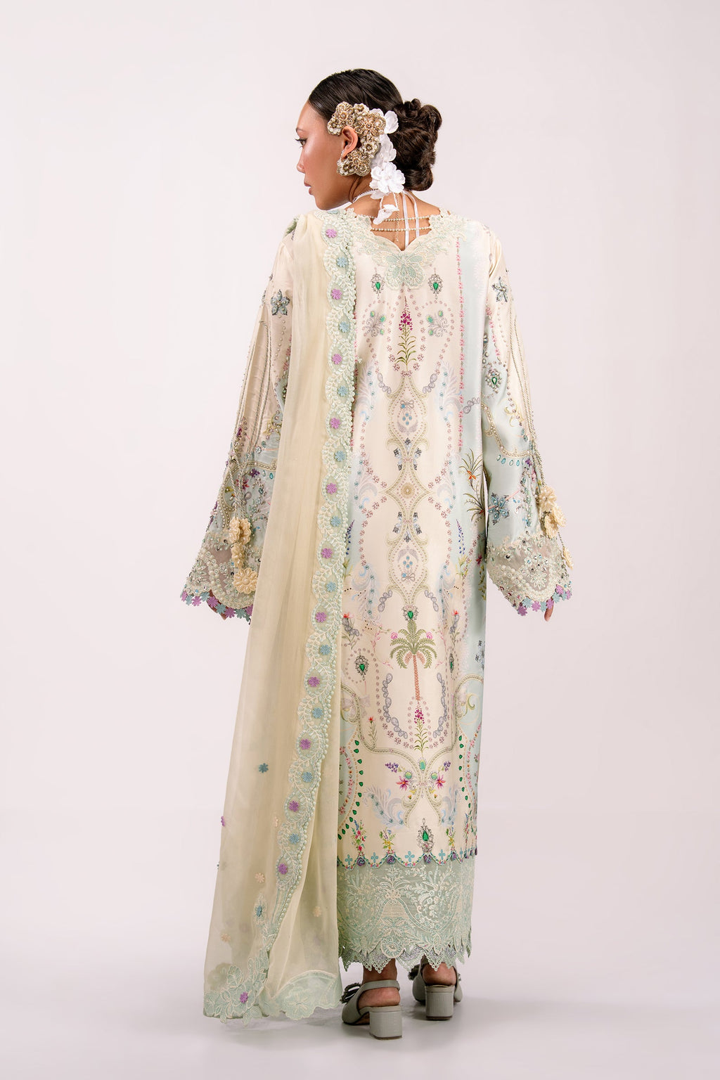 Qalamkar | Luxe Silk '26 | AZURE