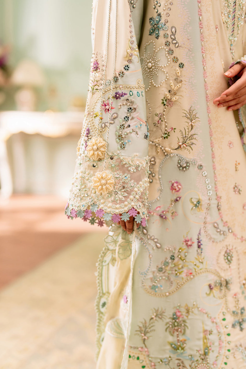 Qalamkar | Luxe Silk '26 | AZURE