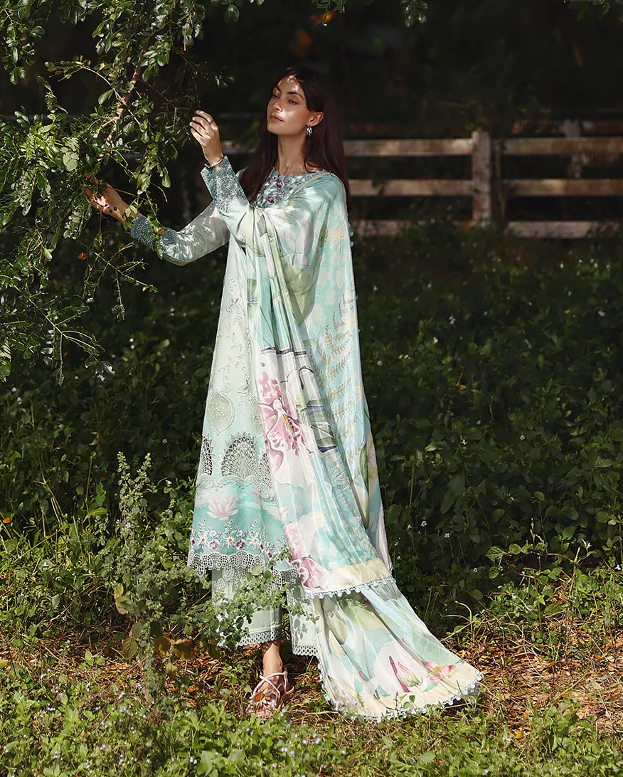 Mushq | Solace - Ombre Chikankari | Tranquil Muse