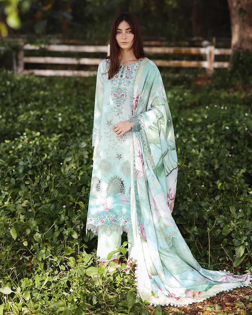 Mushq | Solace - Ombre Chikankari | Tranquil Muse