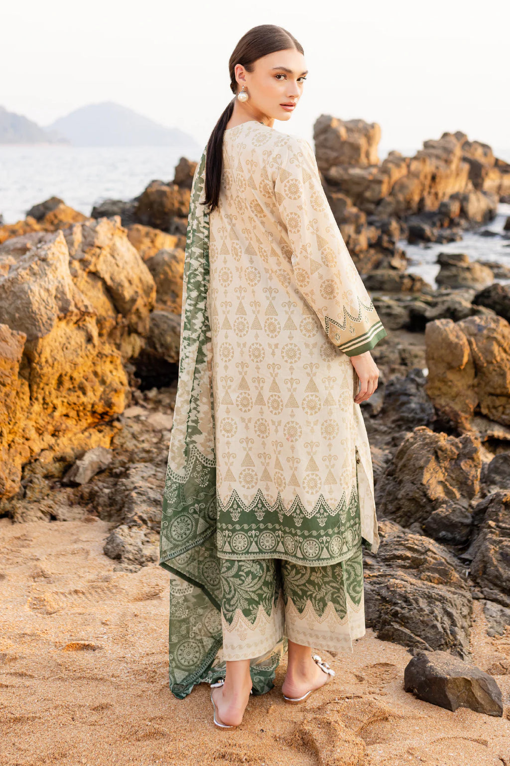 Rashid Textile | Tuscany Emnbroidered Lawn | 9171