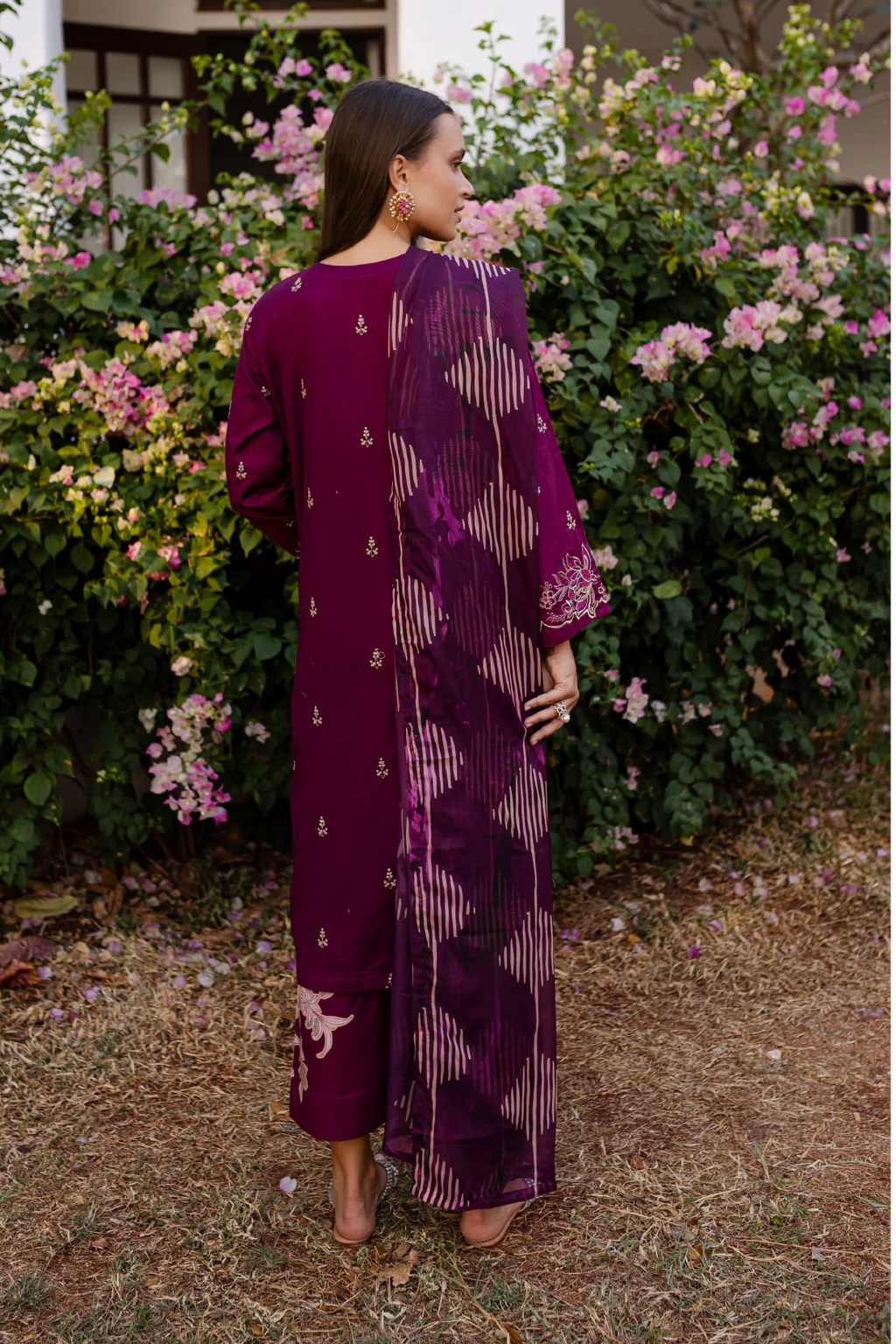 Rashid Textile | Tuscany Emnbroidered Lawn | 9180