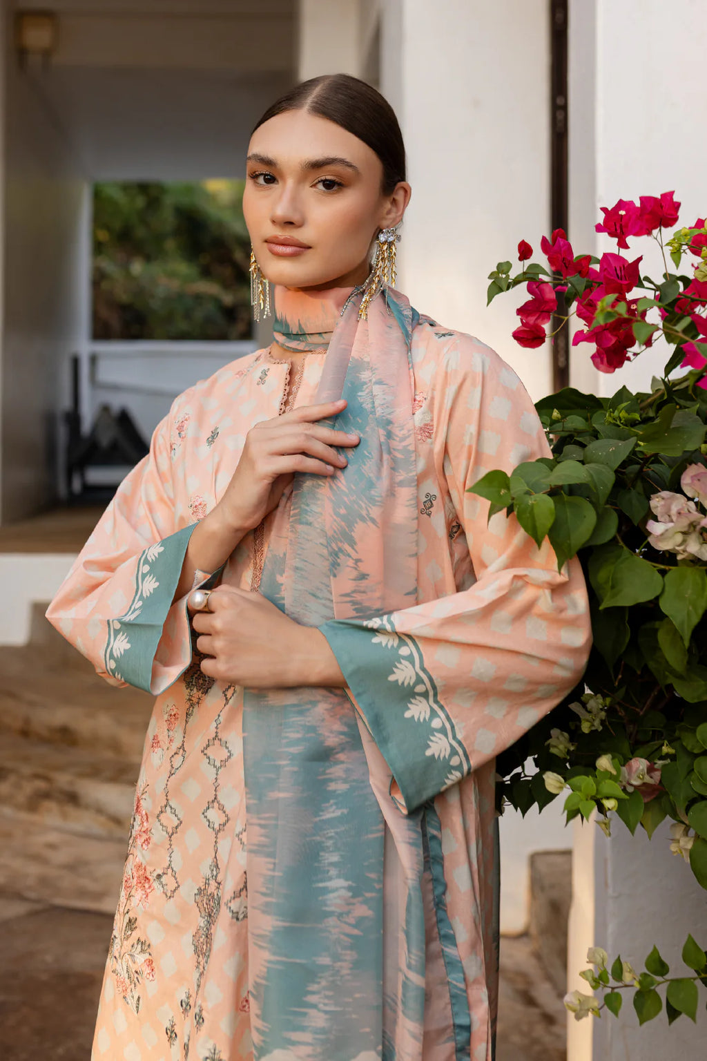 Rashid Textile | Tuscany Emnbroidered Lawn | 9173