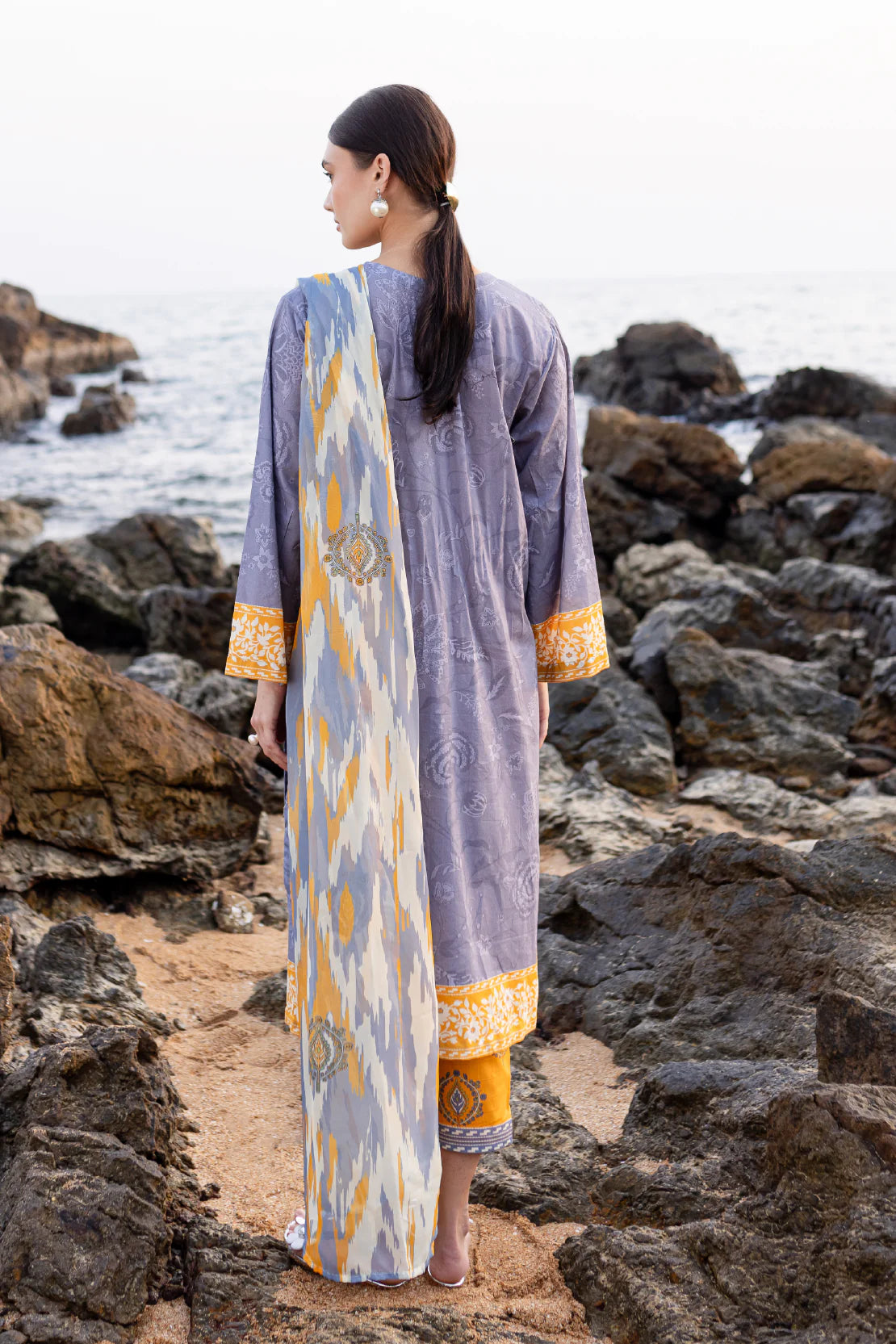 Rashid Textile | Tuscany Emnbroidered Lawn | 9174