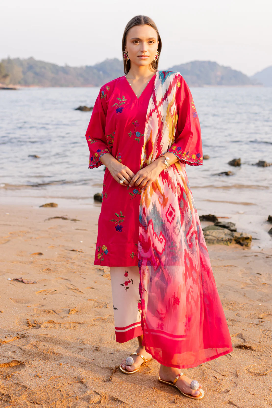 Rashid Textile | Tuscany Emnbroidered Lawn | 9176