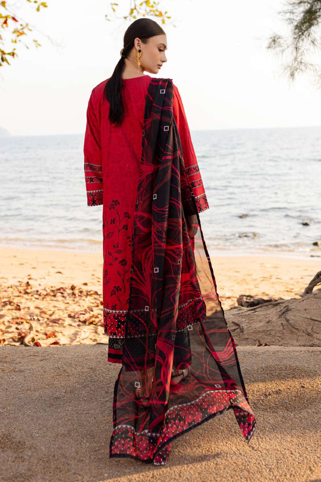 Rashid Textile | Tuscany Emnbroidered Lawn | 9175