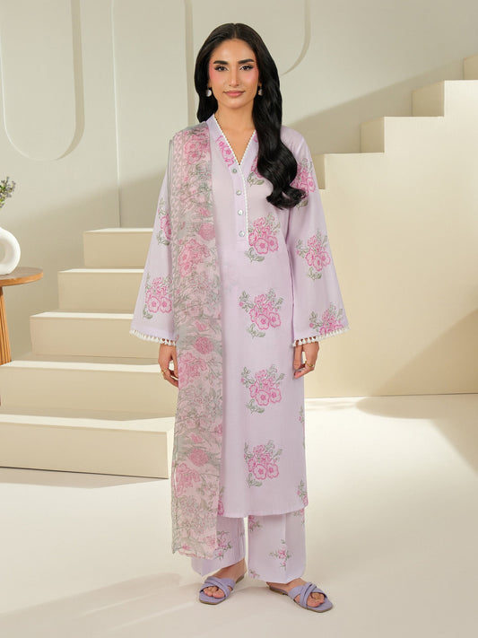 Lime Light | 3 Piece Lawn Suit-Printed (Unstitched) | U4081SU-3PC-633