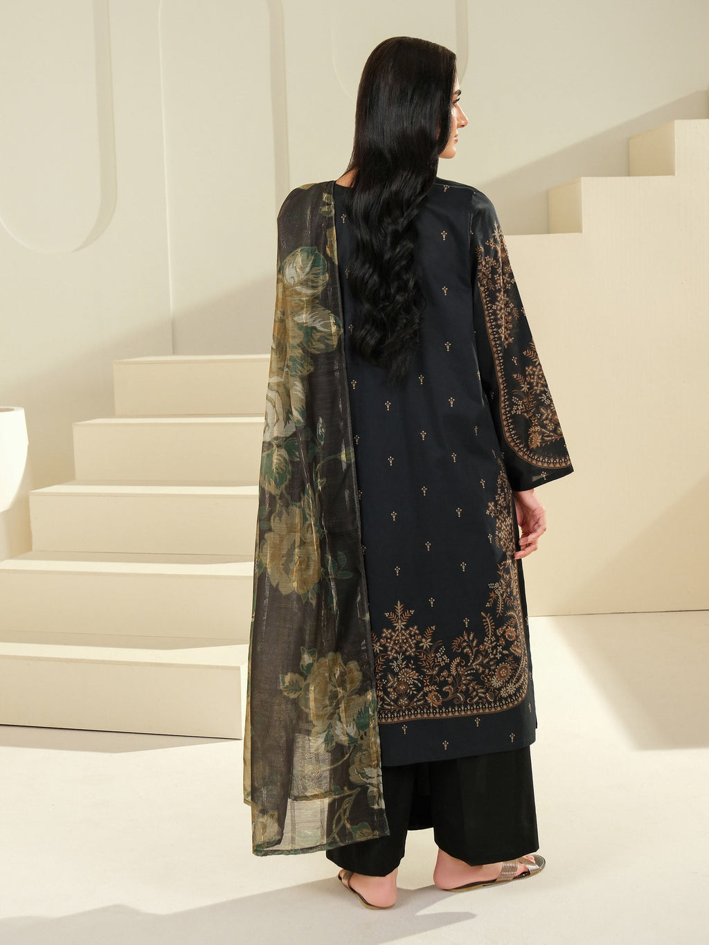 Lime Light | 3 Piece Lawn Suit-Printed (Unstitched) | U4233SU-3PC-034