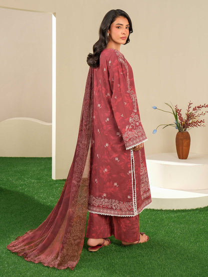 Lime Light | 3 Piece Lawn Suit-Paste Print (Unstitched) | U4251SU-3PC-565