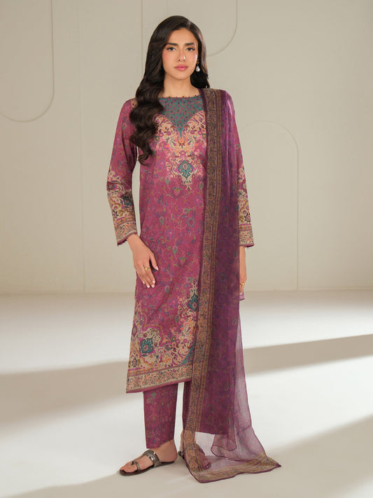Lime Light | 3 Piece Lawn Suit-Printed (Unstitched) | U4345SU-3PC-597