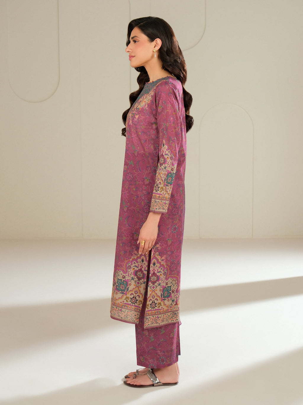 Lime Light | 3 Piece Lawn Suit-Printed (Unstitched) | U4345SU-3PC-597