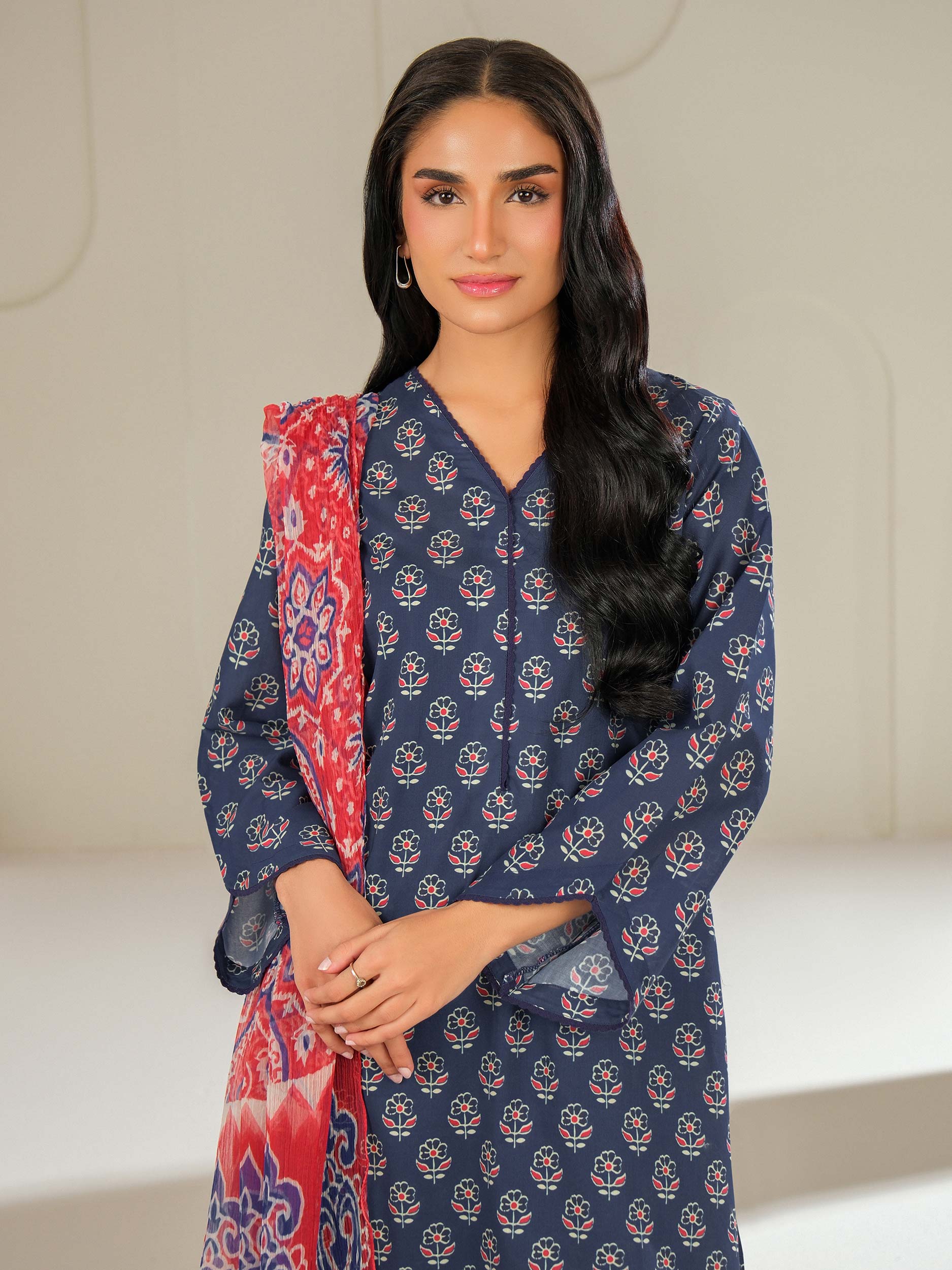 Lime Light | 3 Piece Lawn Suit-Printed (Unstitched) | U4385SU-3PC-143