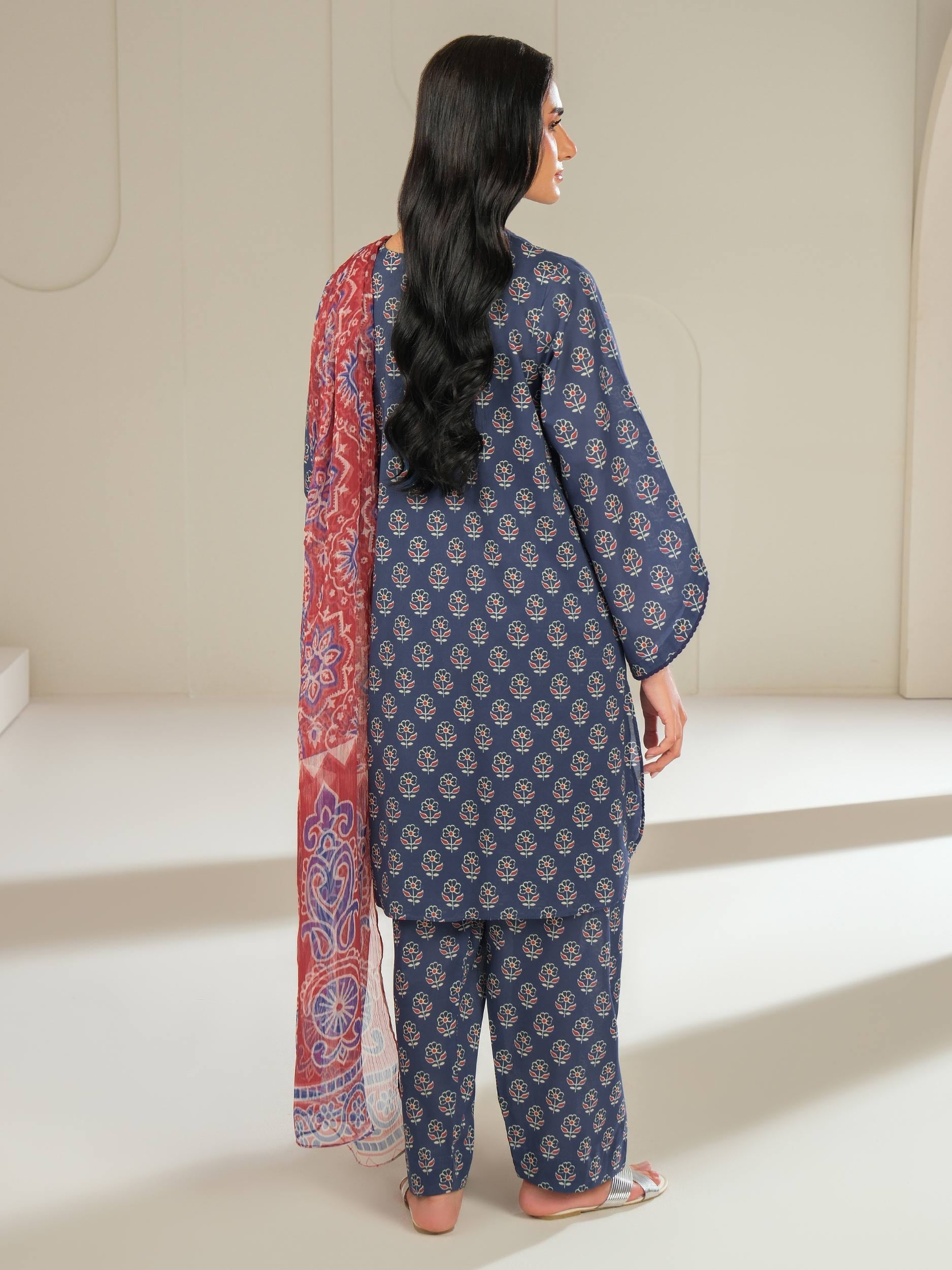 Lime Light | 3 Piece Lawn Suit-Printed (Unstitched) | U4385SU-3PC-143