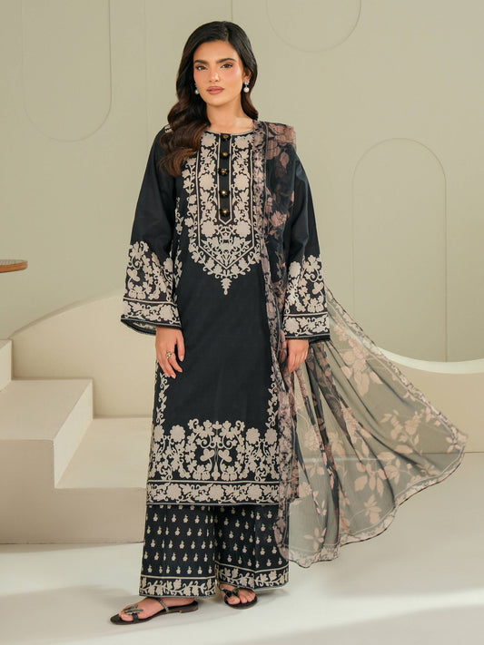 Lime Light | 3 Piece Lawn Suit-Printed (Unstitched) | U4388SU-3PC-034