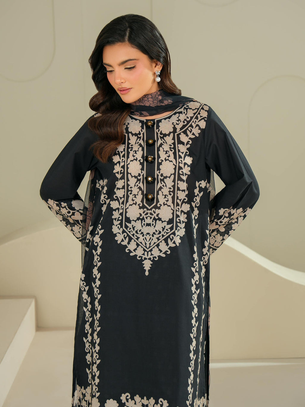 Lime Light | 3 Piece Lawn Suit-Printed (Unstitched) | U4388SU-3PC-034