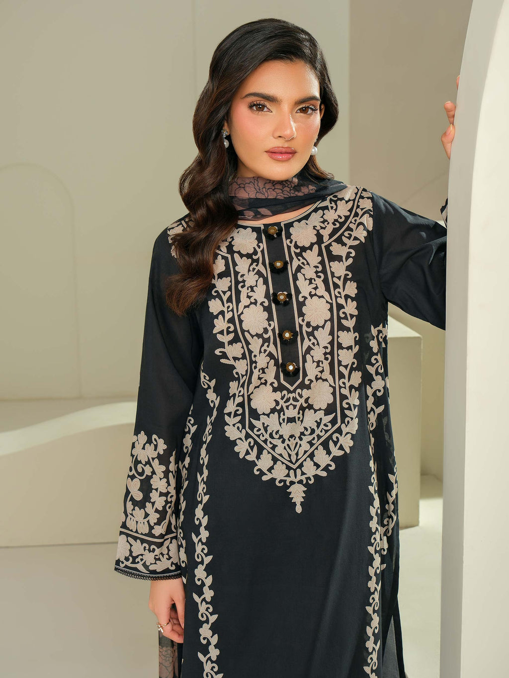Lime Light | 3 Piece Lawn Suit-Printed (Unstitched) | U4388SU-3PC-034
