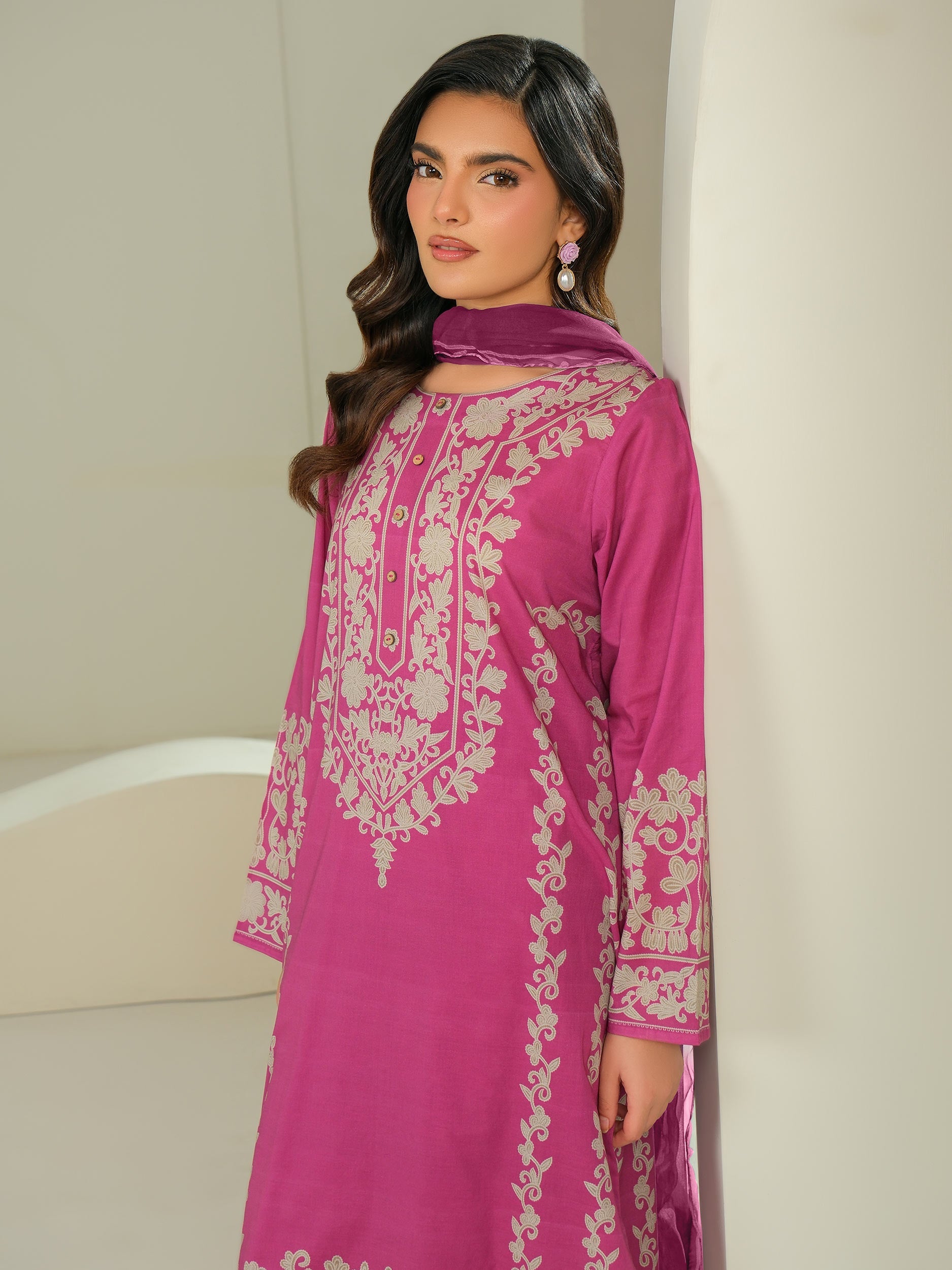 Lime Light | 3 Piece Lawn Suit-Printed (Unstitched) | U4388SU-3PC-489