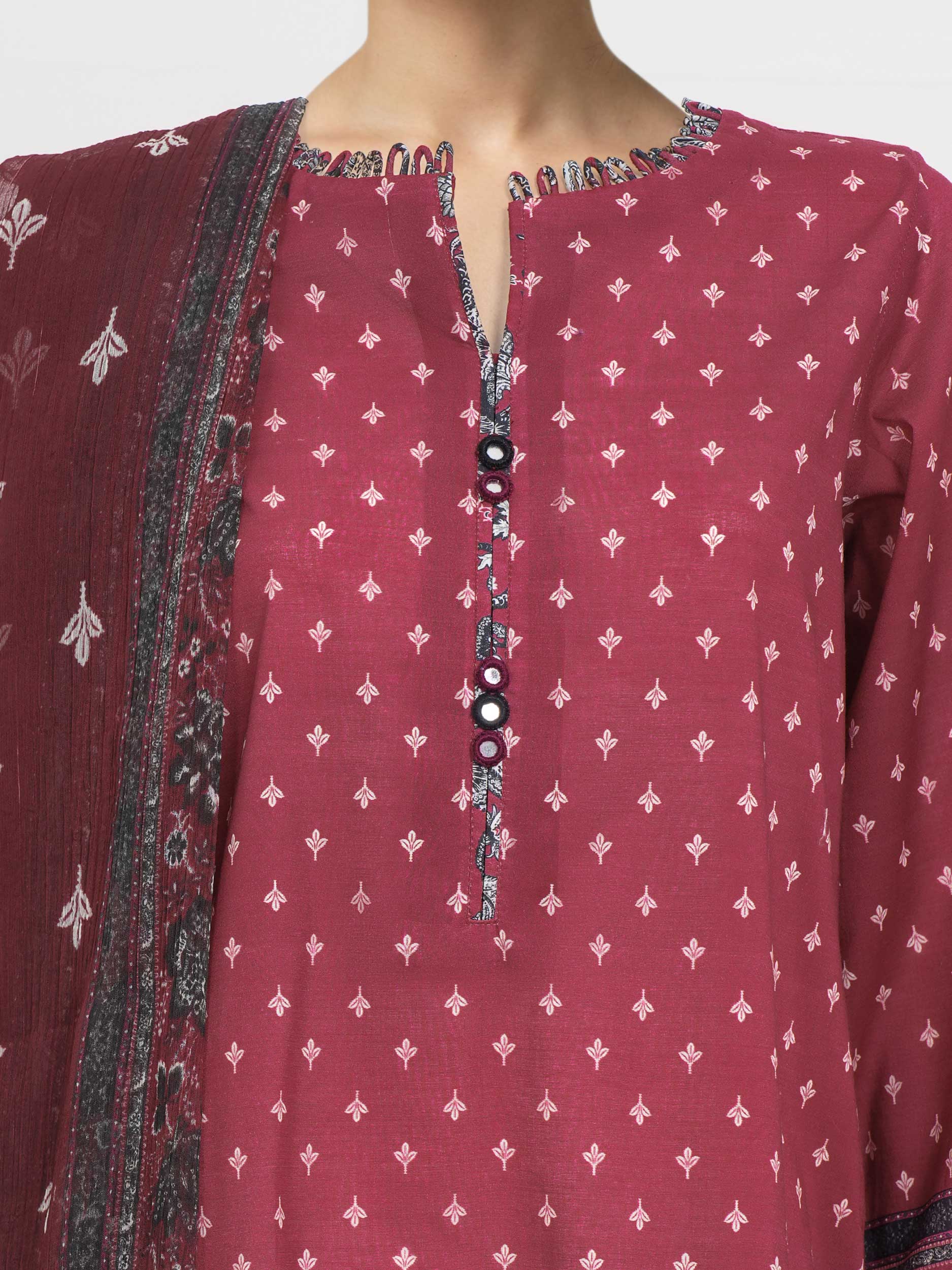 Lime Light | 3 Piece Lawn Suit (Unstitched) | U4391SU-3PC-565