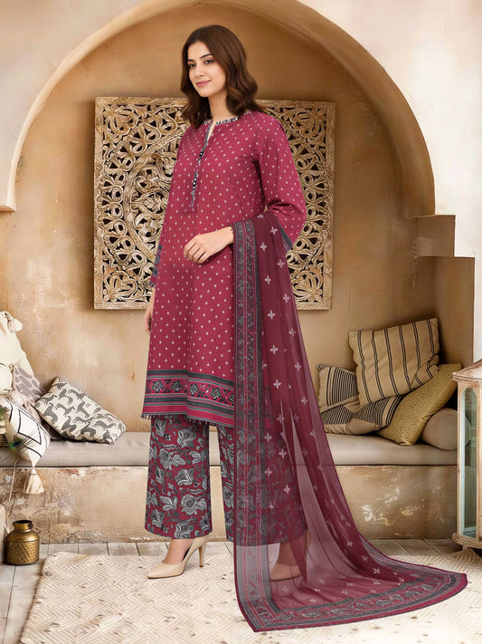 Lime Light | 3 Piece Lawn Suit (Unstitched) | U4391SU-3PC-565