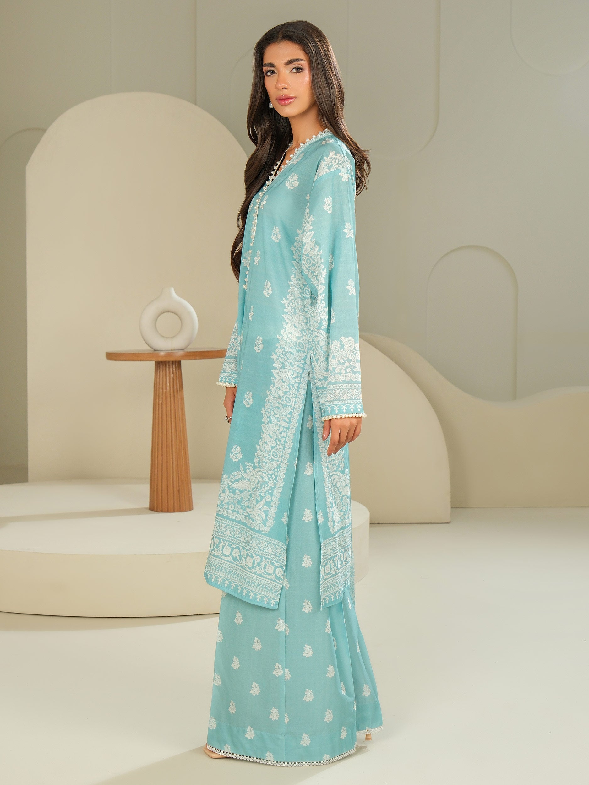 Lime Light | 3 Piece Lawn Suit-Printed (Unstitched) | U4395SU-3PC-283