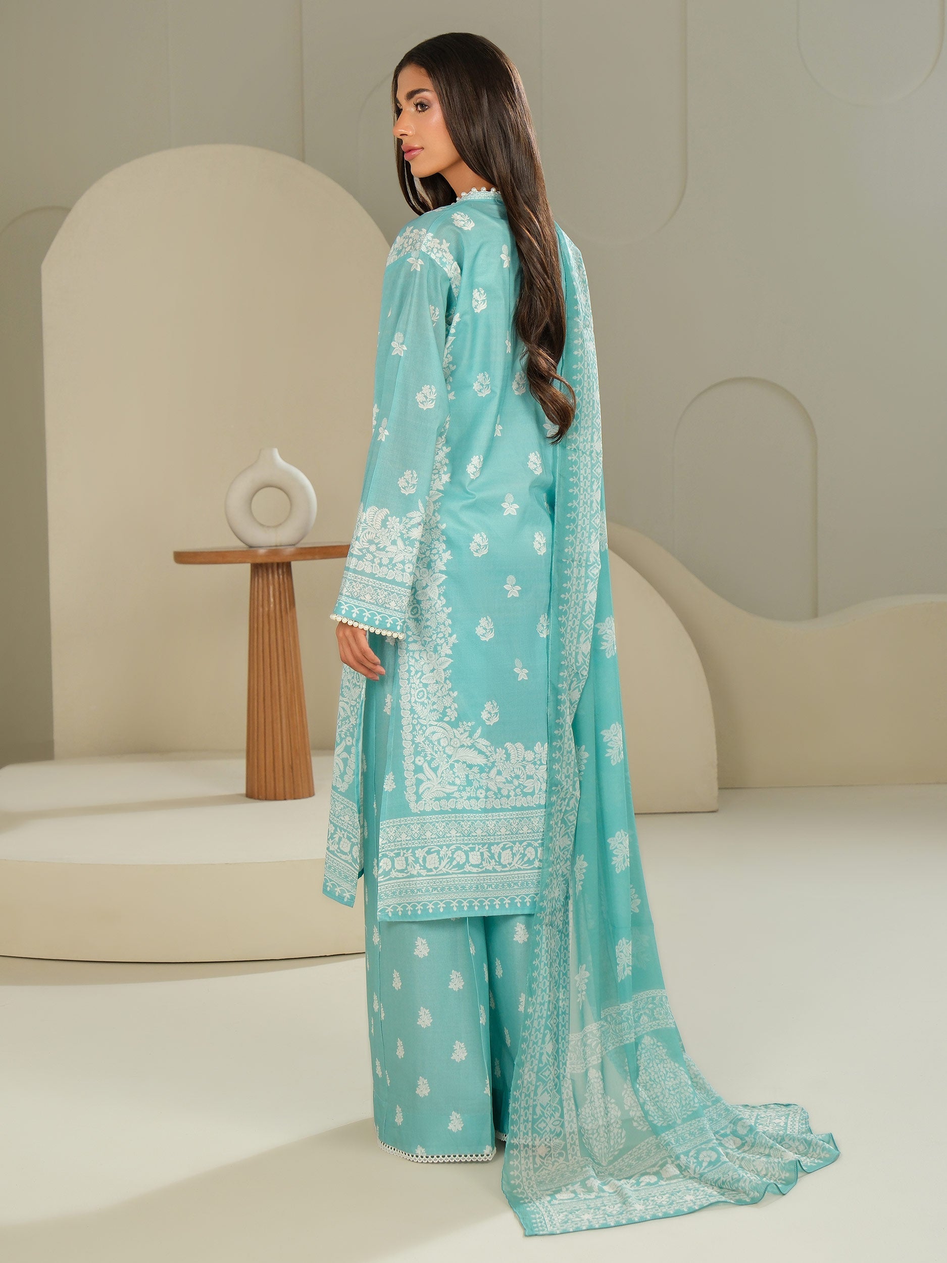 Lime Light | 3 Piece Lawn Suit-Printed (Unstitched) | U4395SU-3PC-283