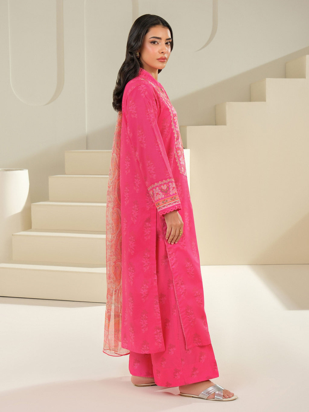 Lime Light | 3 Piece Lawn Suit-Printed (Unstitched) | U4396SU-3PC-489