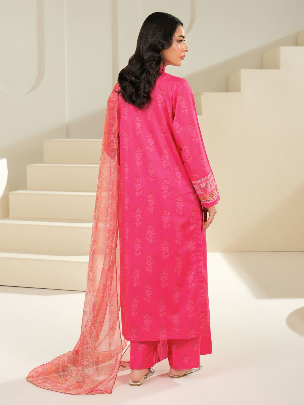 Lime Light | 3 Piece Lawn Suit-Printed (Unstitched) | U4396SU-3PC-489