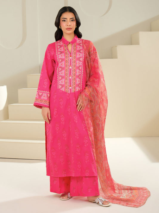 Lime Light | 3 Piece Lawn Suit-Printed (Unstitched) | U4396SU-3PC-489