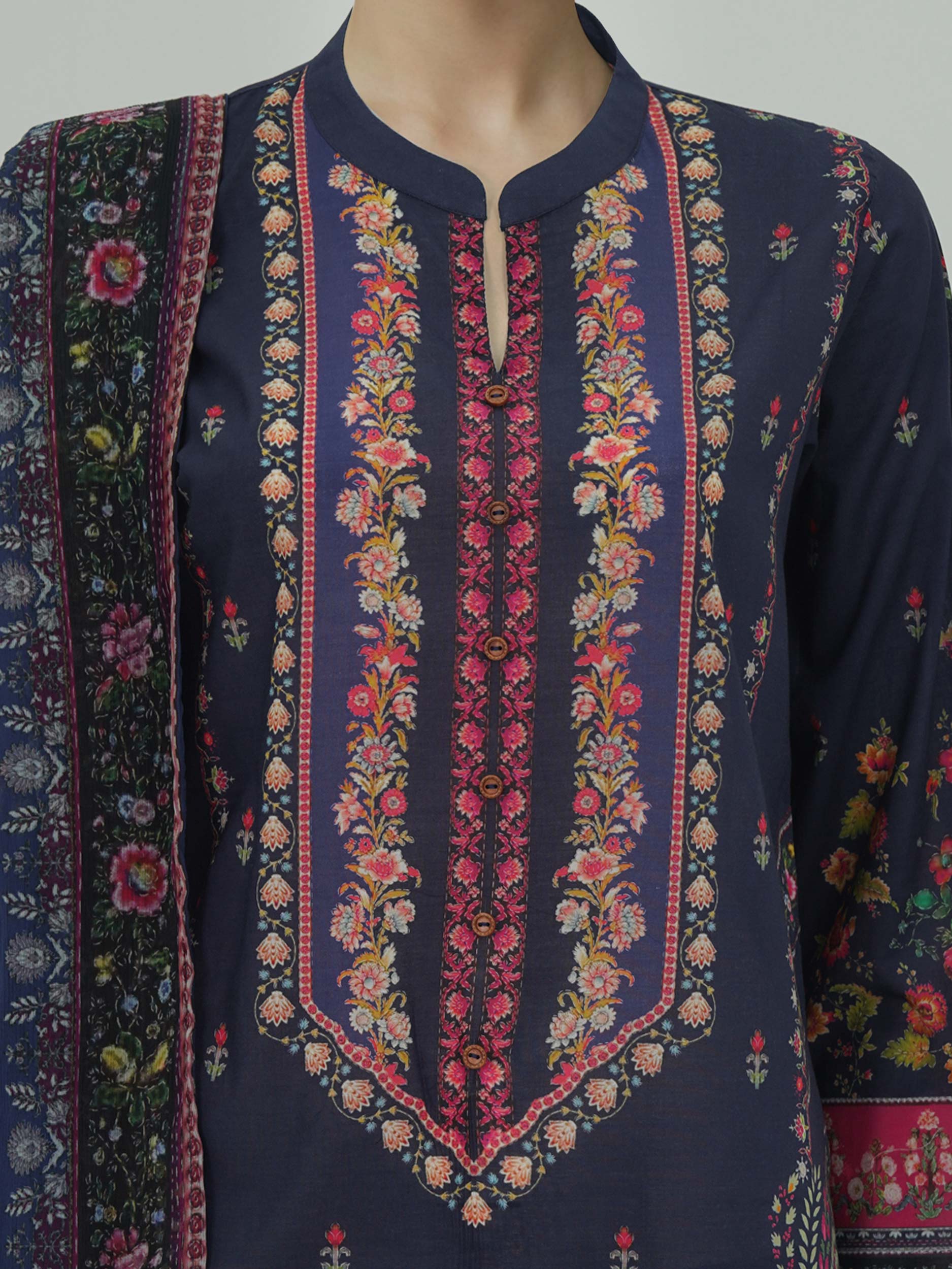 Lime Light | 3 Piece Lawn Suit -Printed | U4797
