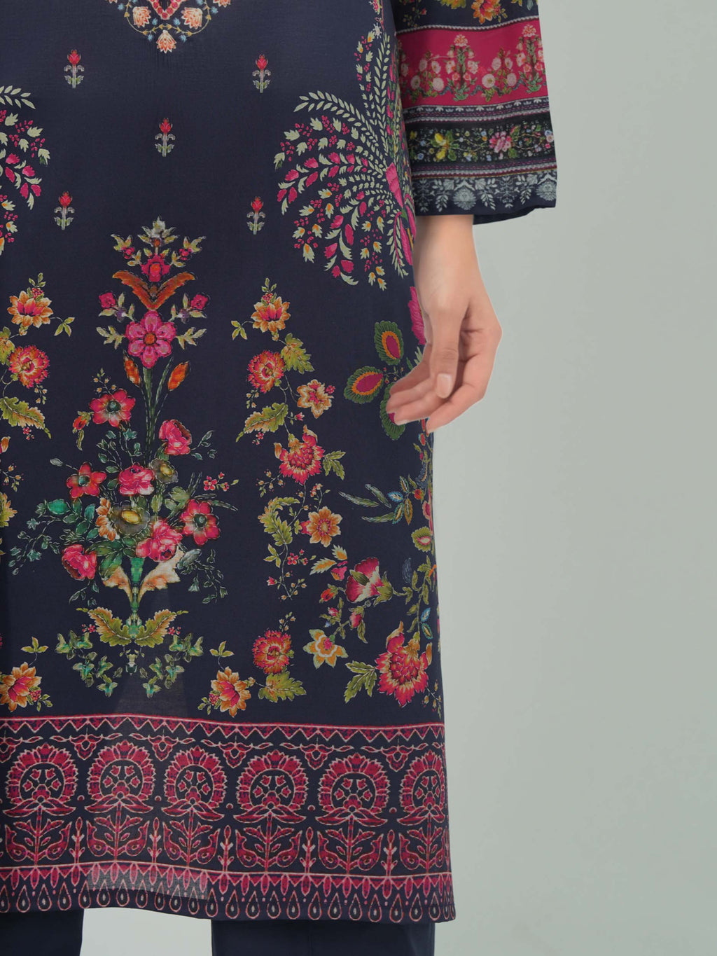 Lime Light | 3 Piece Lawn Suit -Printed | U4797