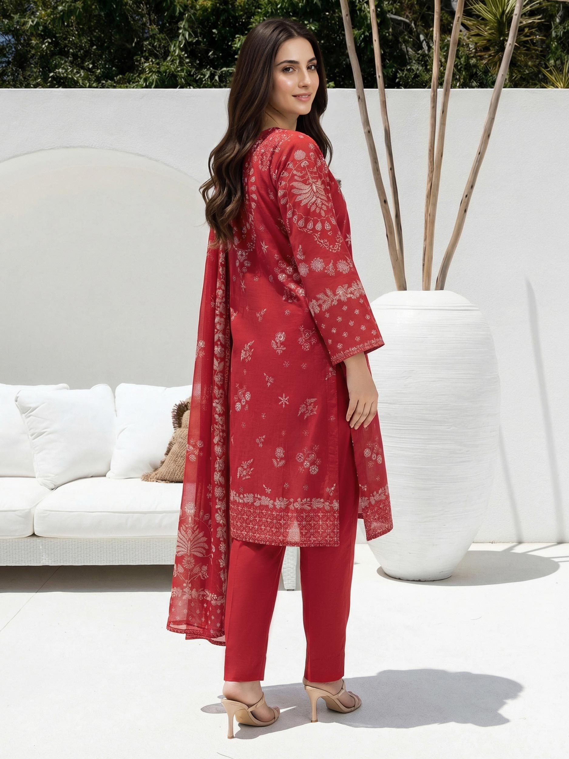 Lime Light | 3 Piece Lawn Suit | U4813
