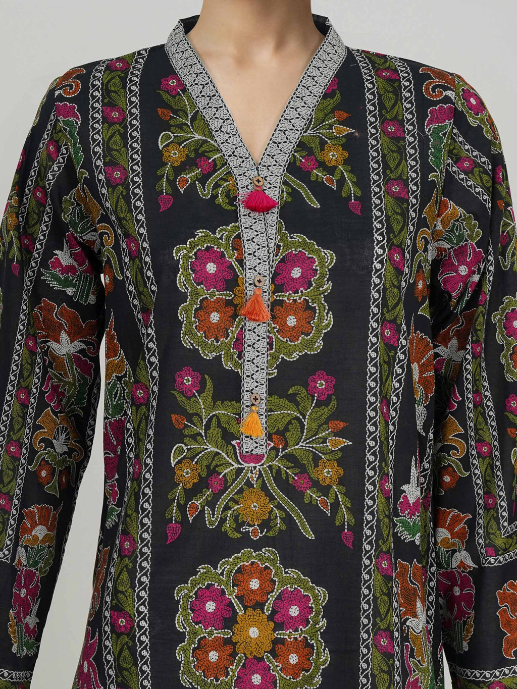 Lime Light | 3 Piece Lawn Suit- Printed | U4829