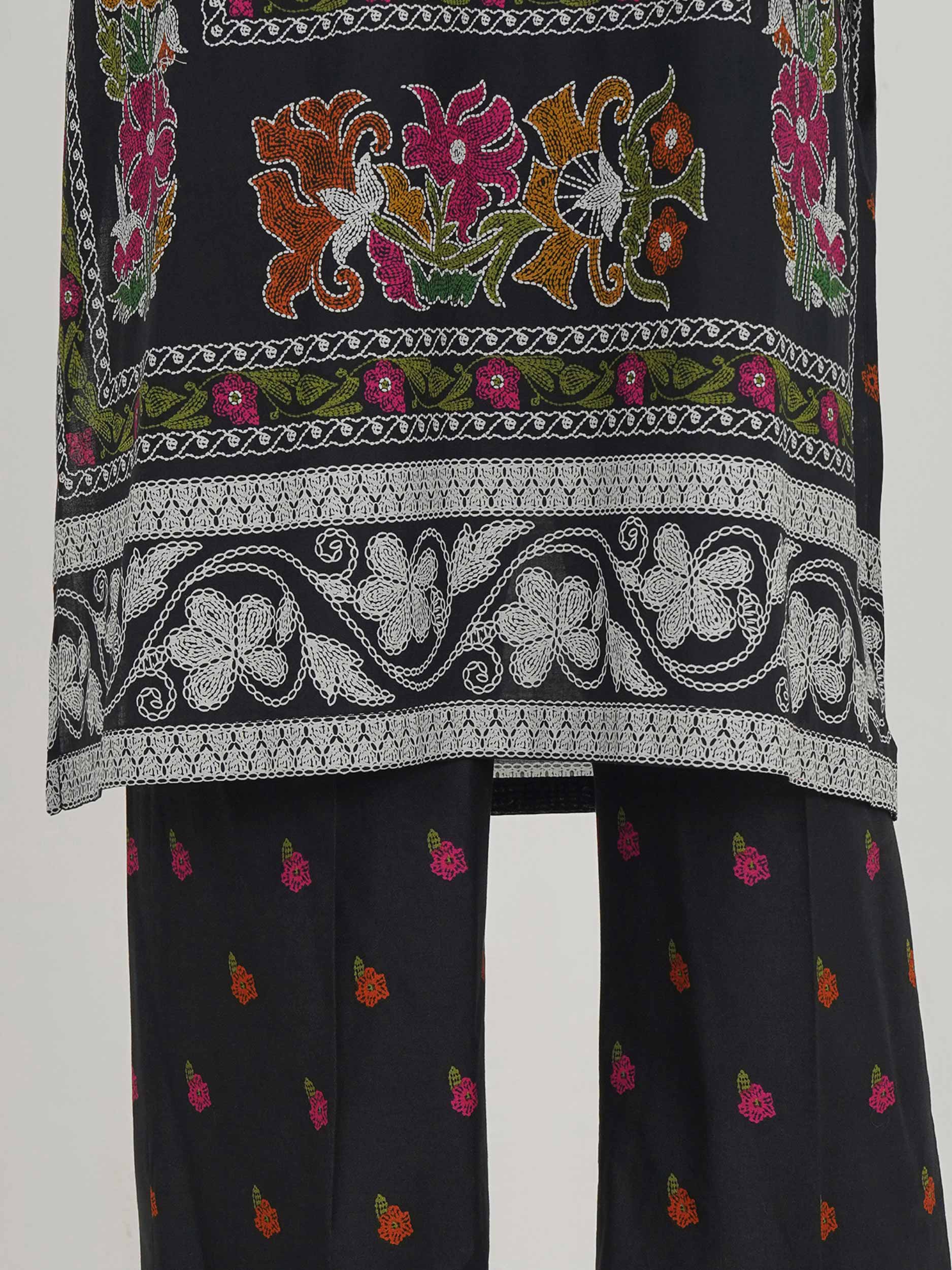 Lime Light | 3 Piece Lawn Suit- Printed | U4829