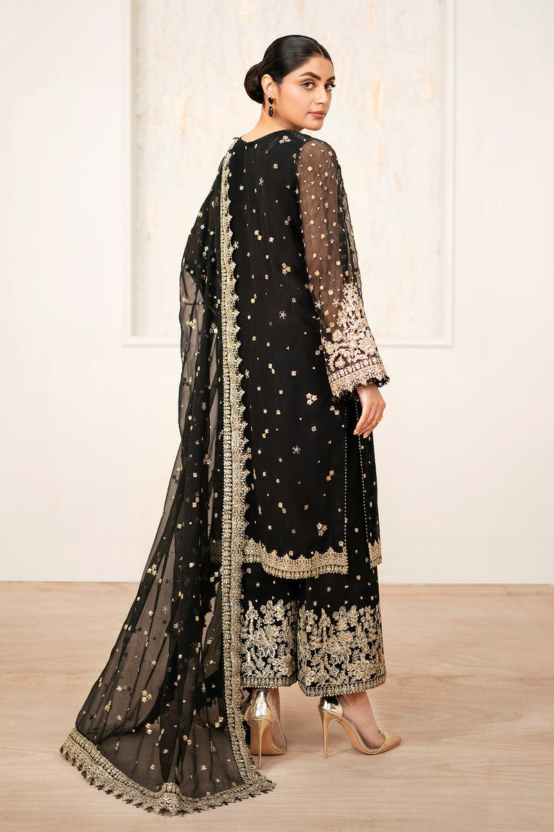 Baroque | Exclusive Formal Embroidered Chiffon | UF-4038