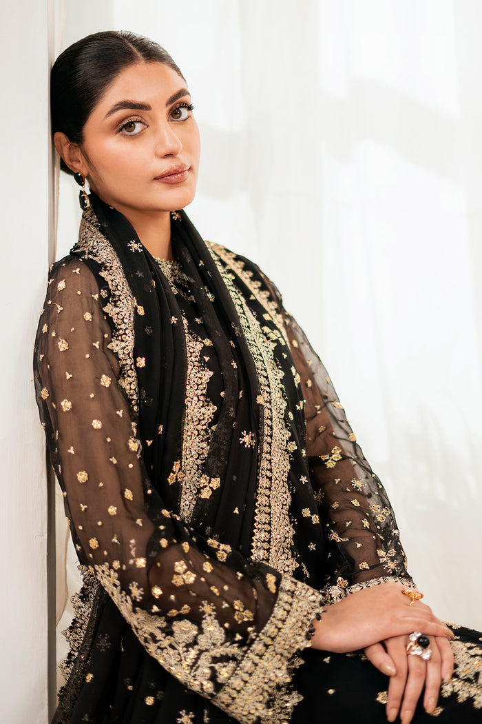 Baroque | Exclusive Formal Embroidered Chiffon | UF-4038