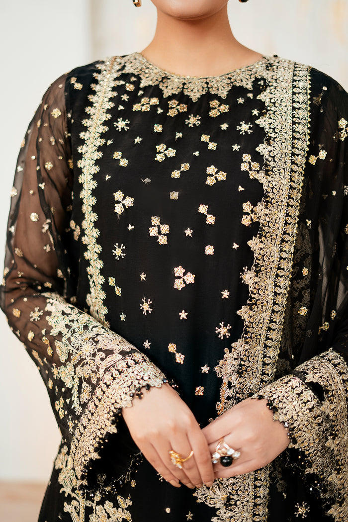 Baroque | Exclusive Formal Embroidered Chiffon | UF-4038