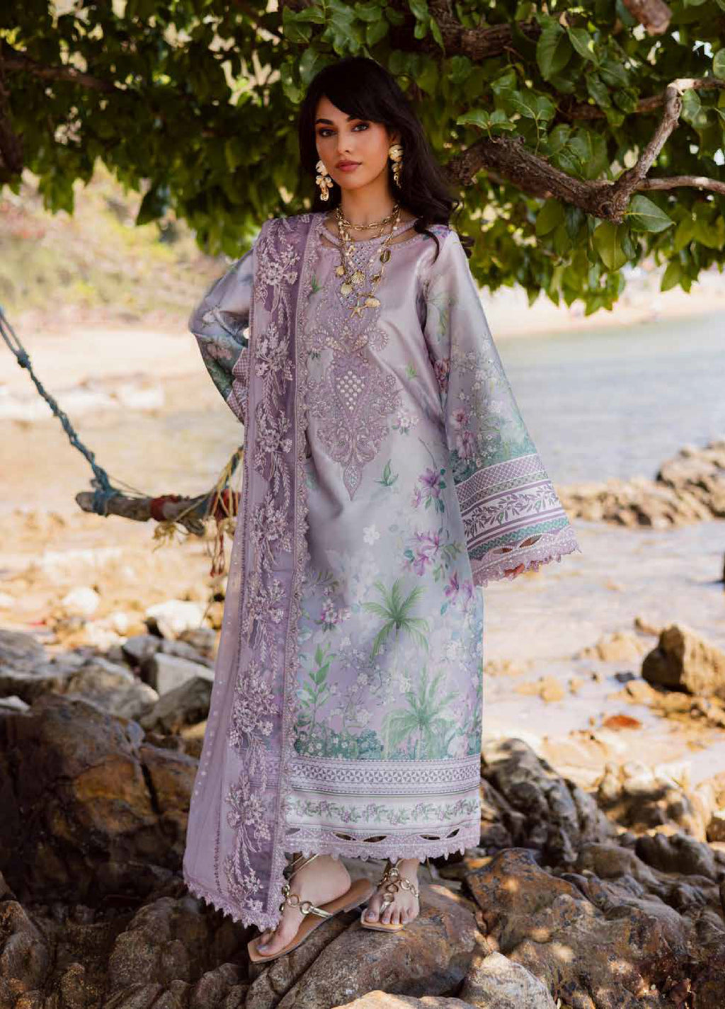 Nureh | The Silk Luxury Festive 3 Piece Suit | S-24