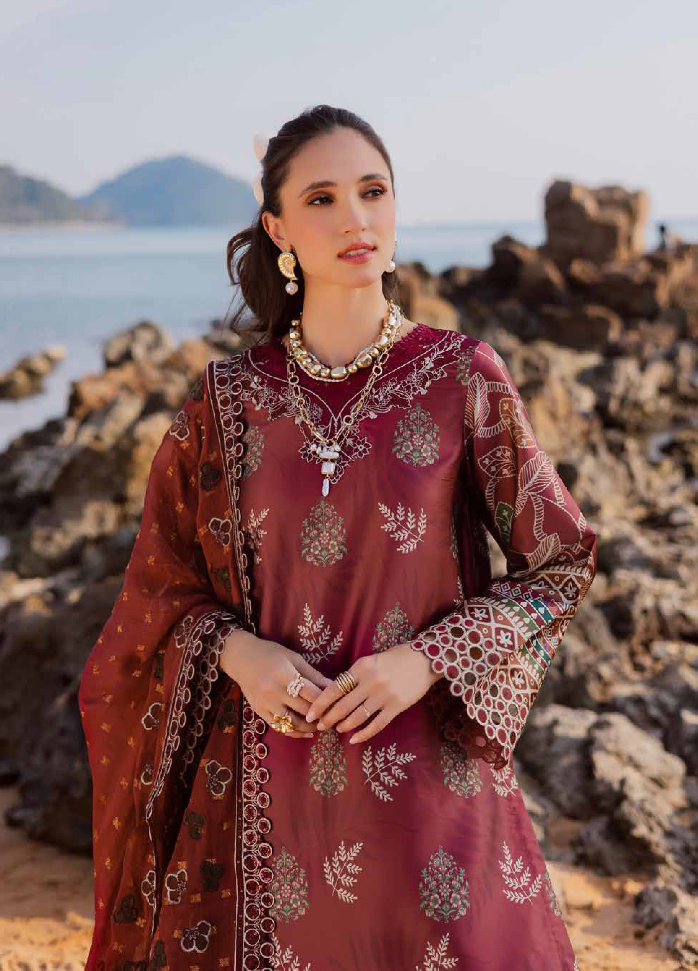 Nureh | The Silk Luxury Festive 3 Piece Suit | S-26