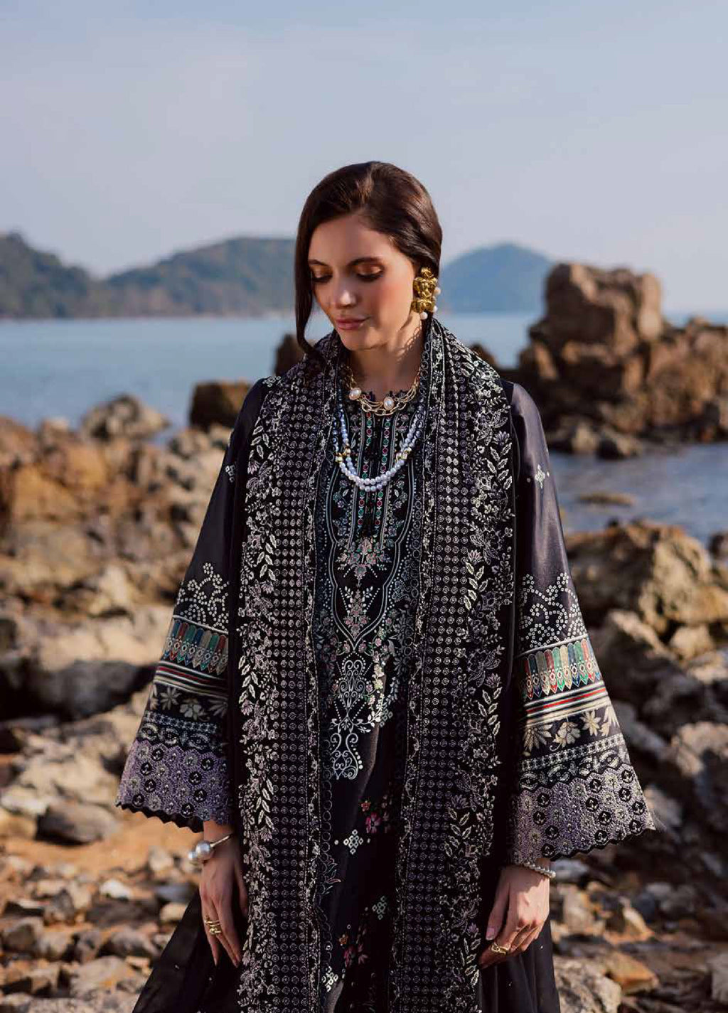 Nureh | The Silk Luxury Festive 3 Piece Suit | S-28