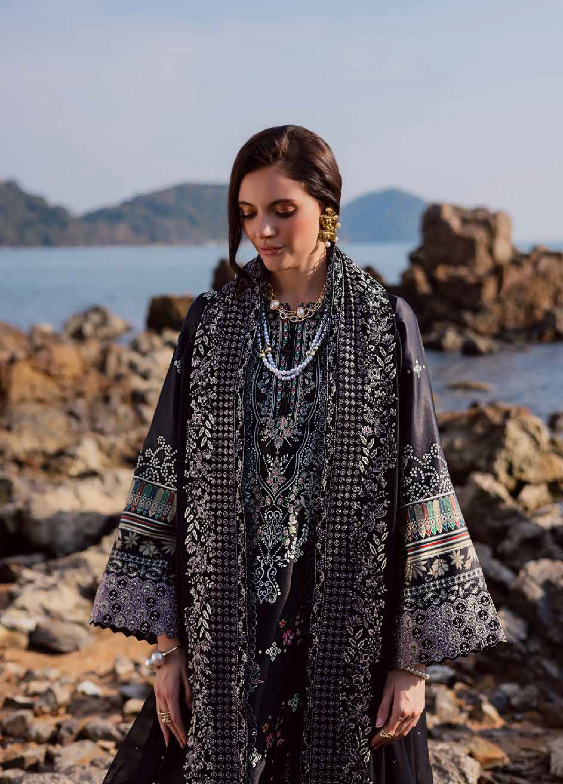Nureh | The Silk Luxury Festive 3 Piece Suit | S-28