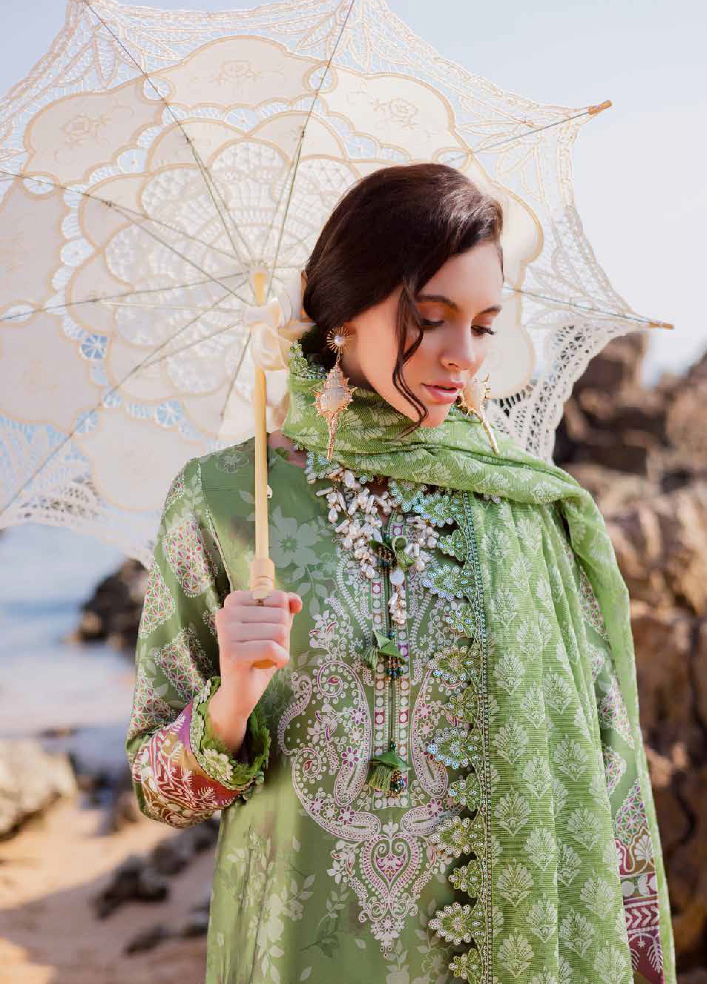 Nureh | The Silk Luxury Festive 3 Piece Suit | S-23